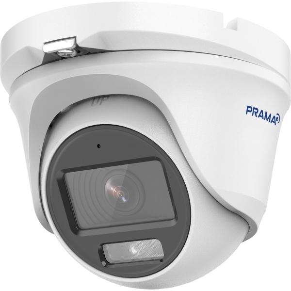 Prama PT-HTH70F0E-TF(M) (5MP Whitelight built-in mic Metal Turret Camera)